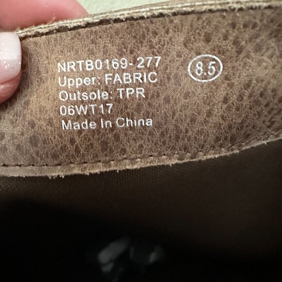 Not Rated Foldover Boots Brown & Lace - Picture 8 of 8